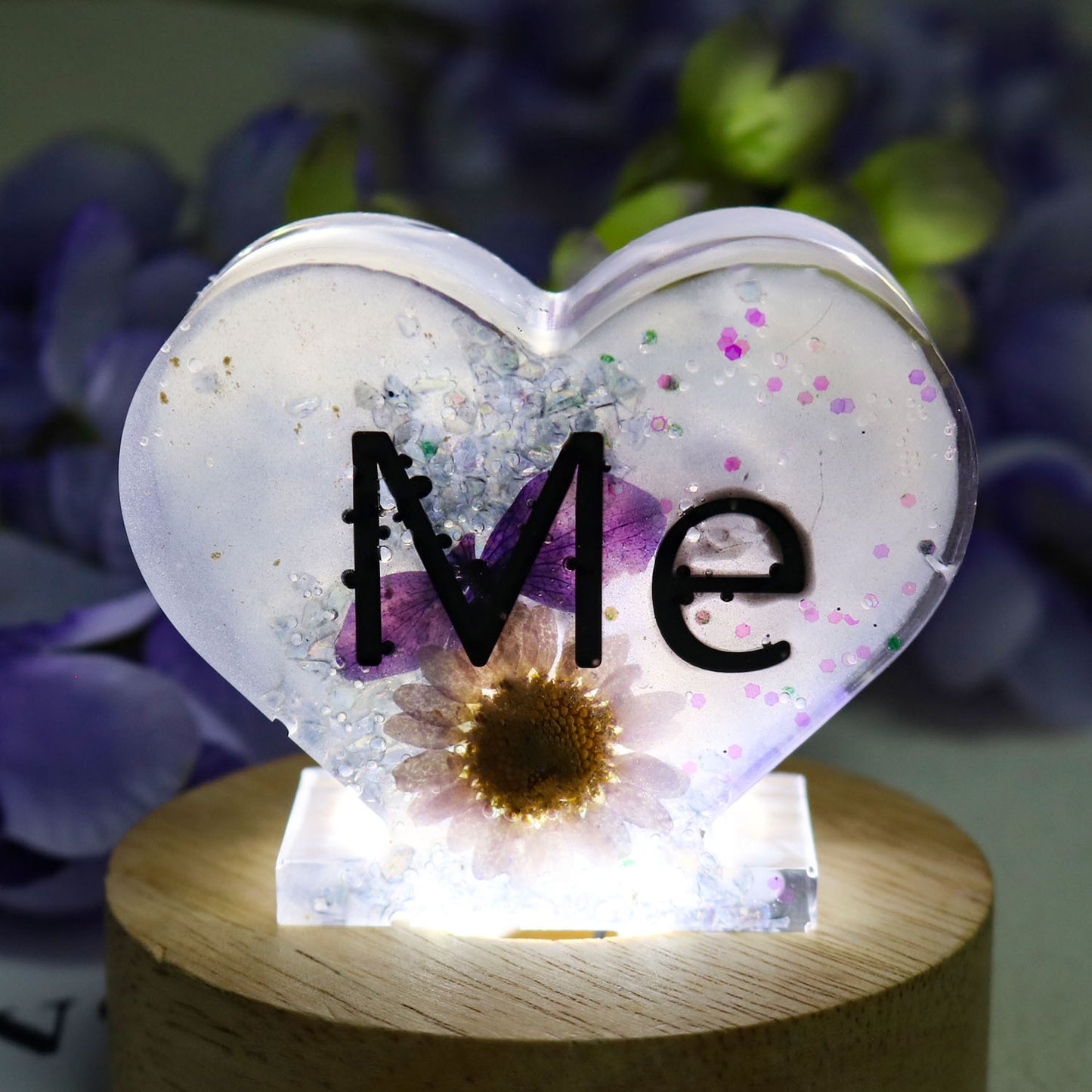 Love Me Heart Ornament Resin Mold