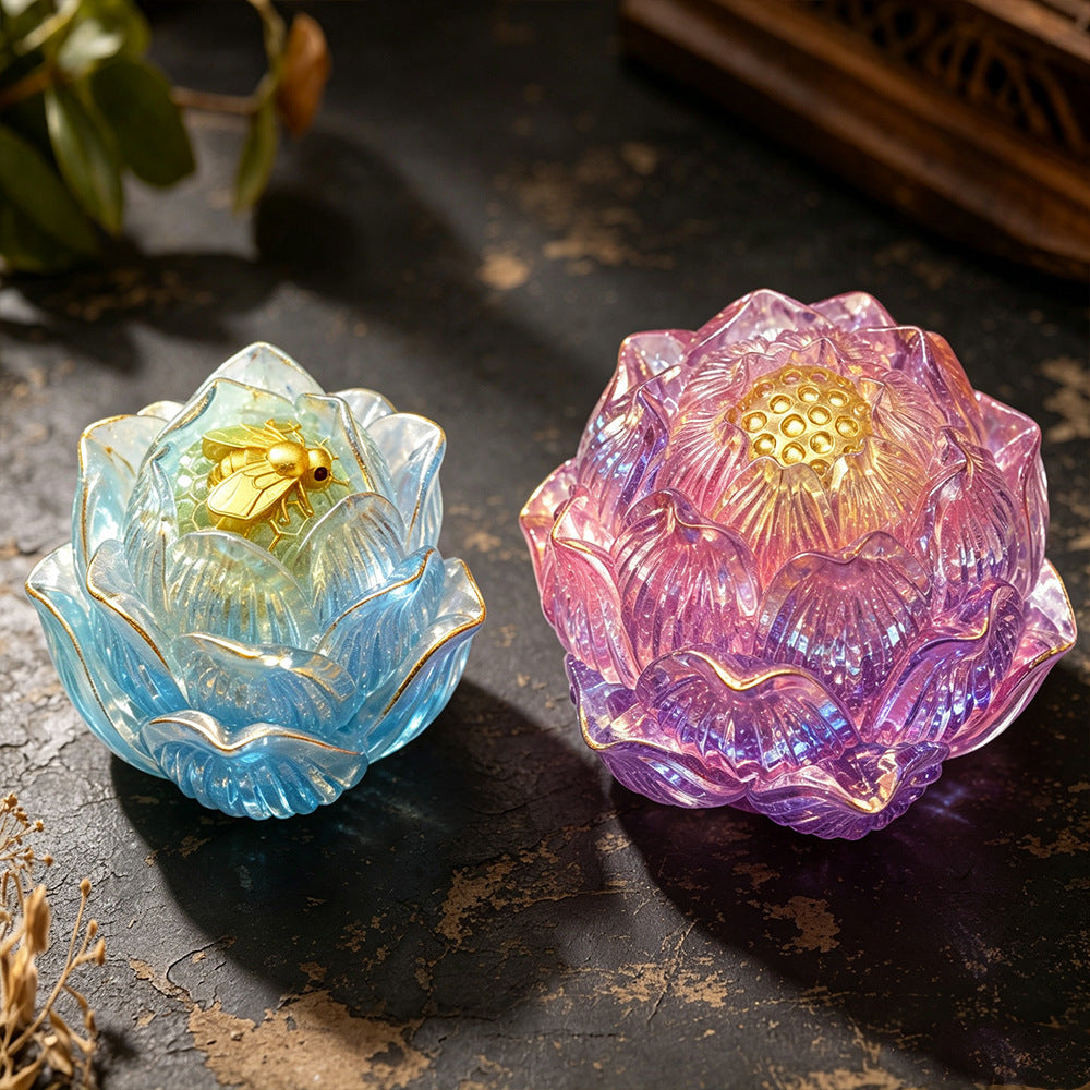 Double-Layer Lotus Ornament Resin Mold