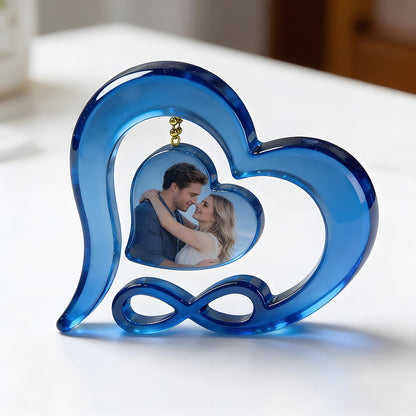 Heart-Shaped Photo Frame Resin Mold