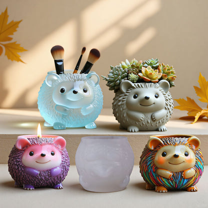 Hedgehog Storage Resin Mold
