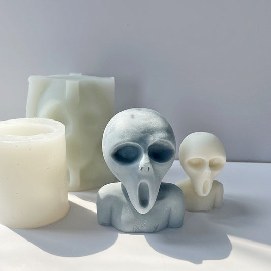 Scary Ghost Face Resin Mold