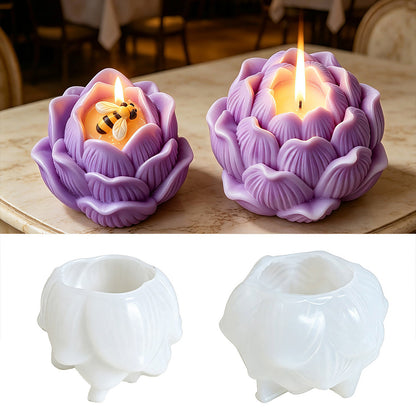Double-Layer Lotus Ornament Resin Mold
