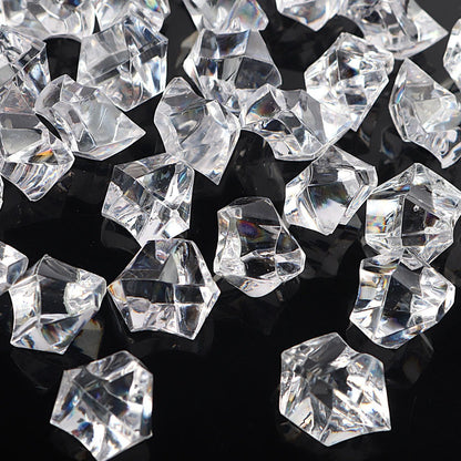 Mini Imitation Ice Cubes for Resin Molds【Single Size：0.20" × 0.28"】