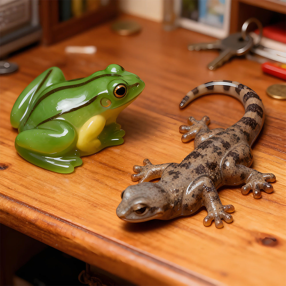 Frog Lizard Turtle Ornament Resin Mold