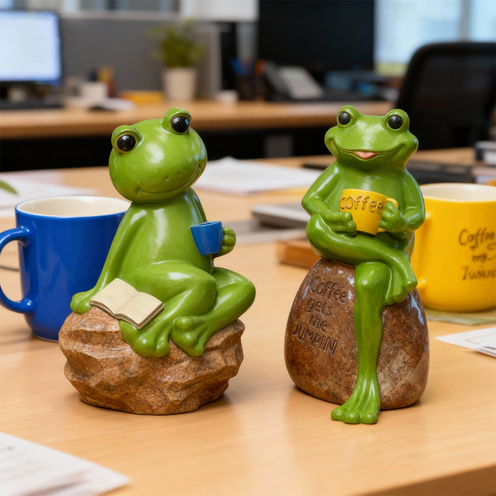 Creative Frog Figurine Resin Mold