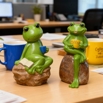 Creative Frog Figurine Resin Mold