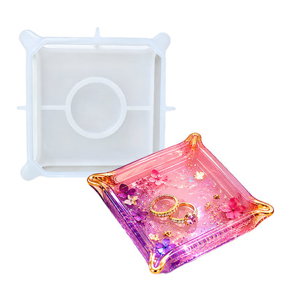 Folded Edge Tray Resin Mold