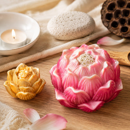 Double-Layer Lotus Ornament Resin Mold
