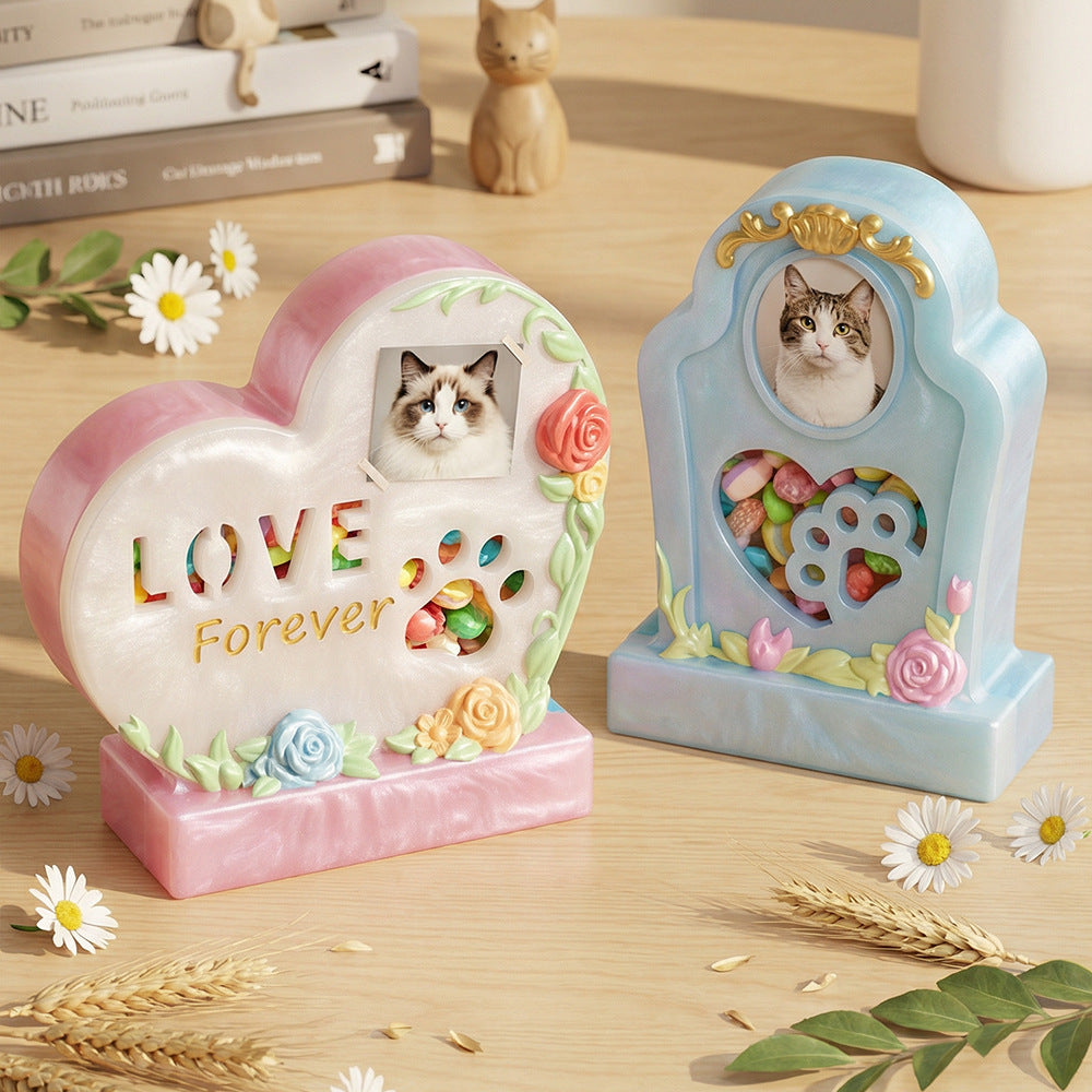 Cat & Dog Pet Memorial Ashes Urn Resin Mold