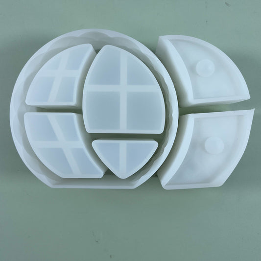 Juego de moldes de resina para caja de almacenamiento con cajón 