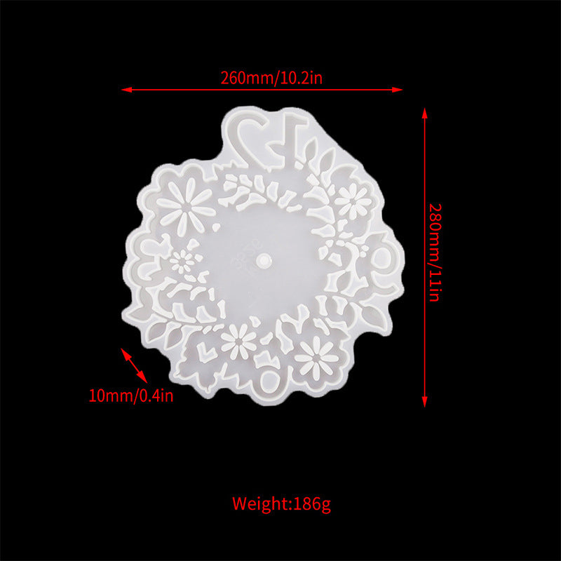 Clock Resin Mold with Clock Core – IntoResin
