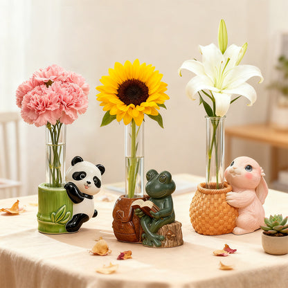 Animal Shape Hydroponic Vase Resin Mold