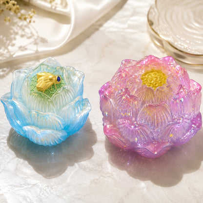 Double-Layer Lotus Ornament Resin Mold
