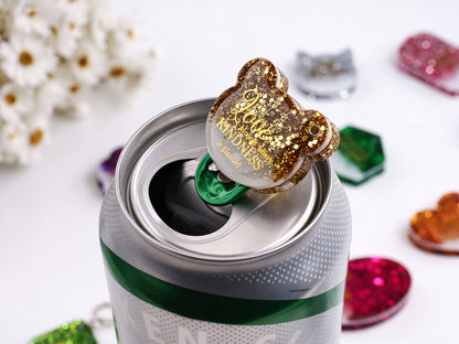 Heart-Shaped Round Six-Sided Bottle & Can Opener Keychain Resin Mold
