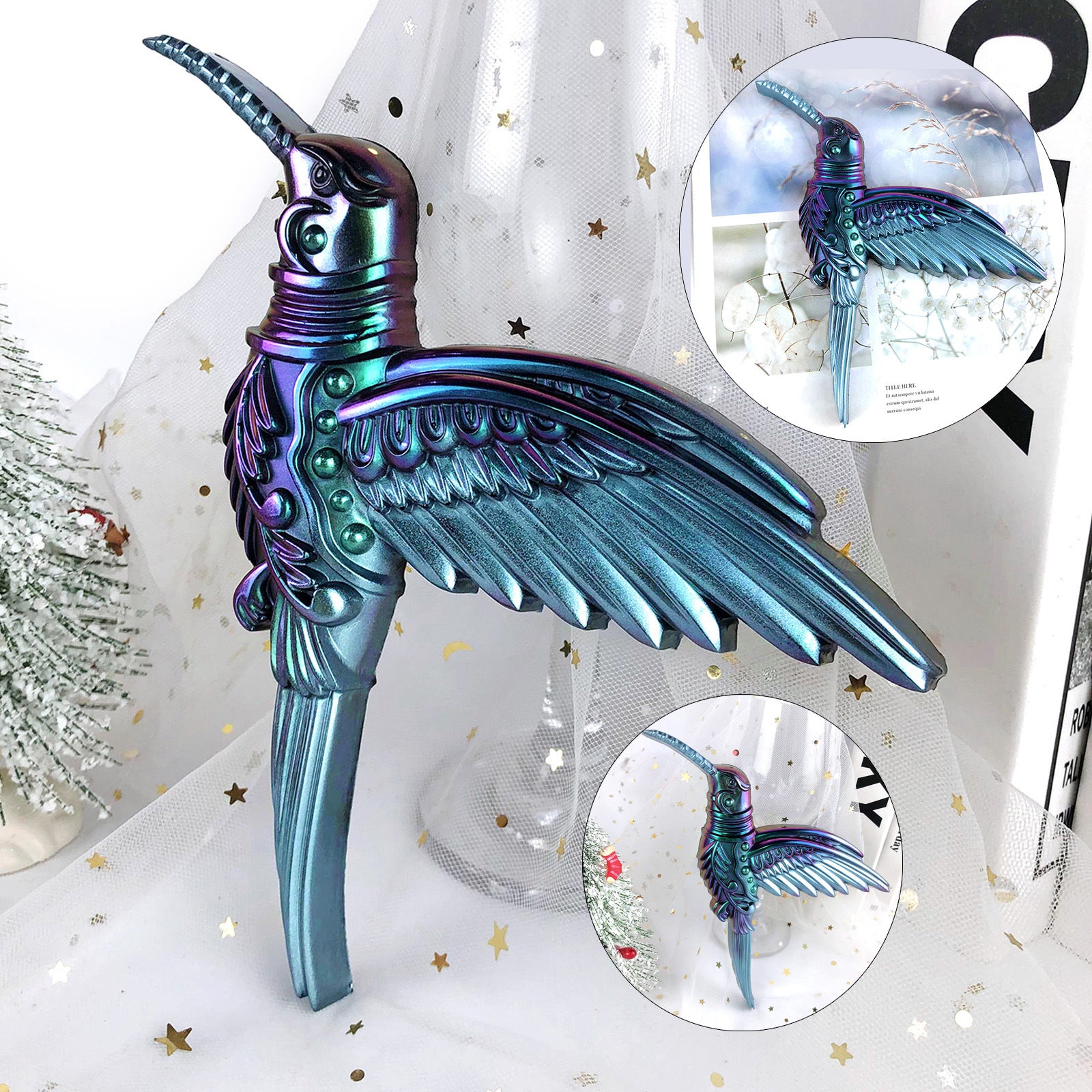 Hummingbird Ornament Resin Mold