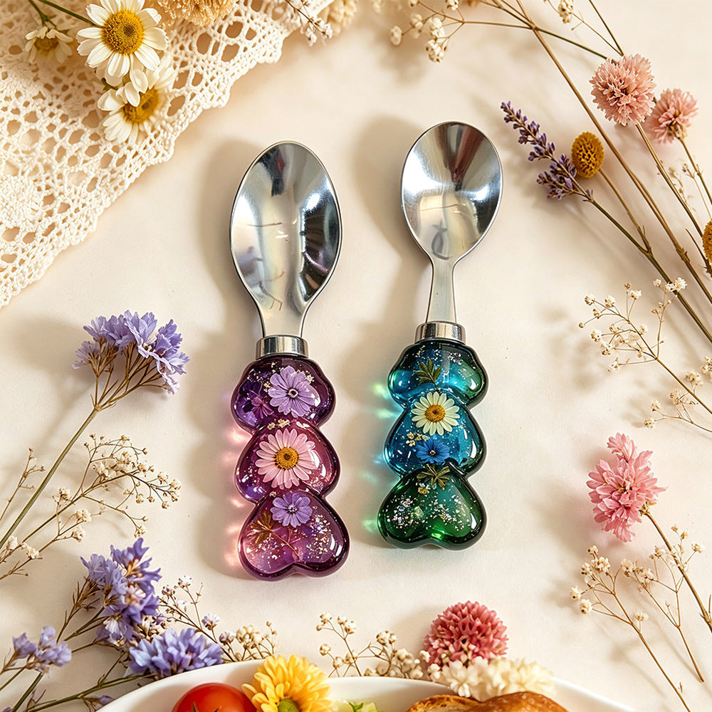 Mermaid Tail Cat Paw Heart & Tulip Resin Knife Handle Mold
