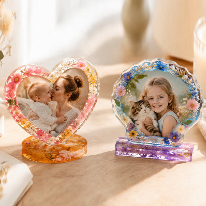 Decorative Photo Frame Resin Mold Set