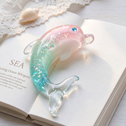 8pcs Ocean Animal Pendant Keychain & Bag Charm Resin Mold Set