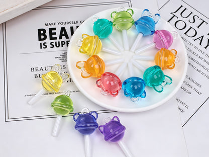 Cute Animal Lollipop Pendant Resin Mold