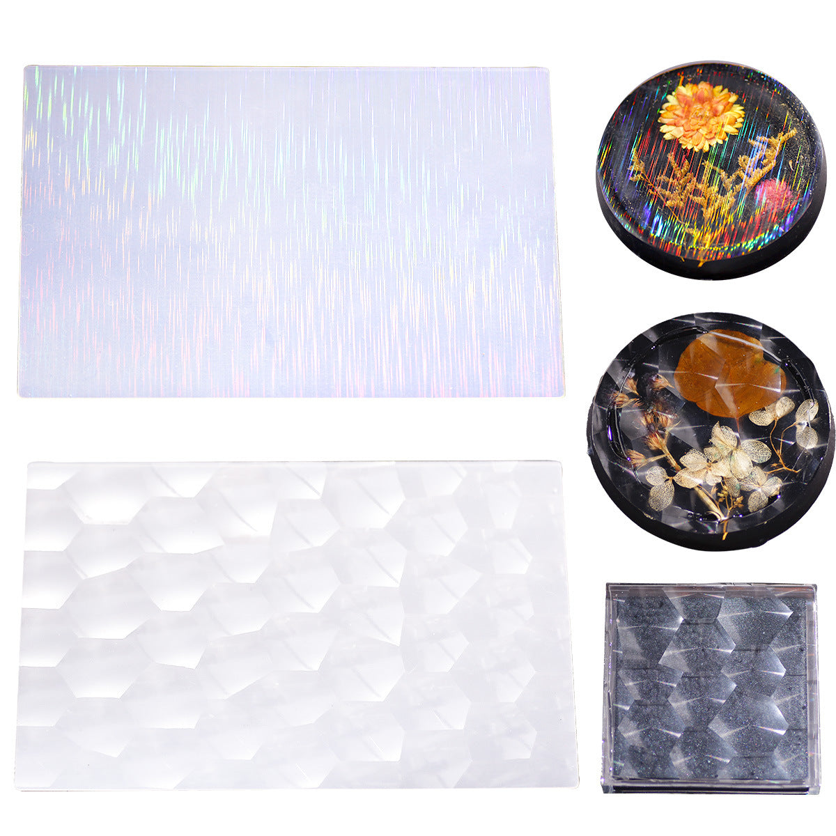 Laser Effect /3D Effect Silicone Film Resin Accessories Tools