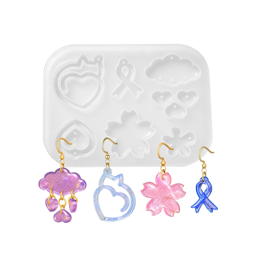 Various Style Earring Resin Mold Set