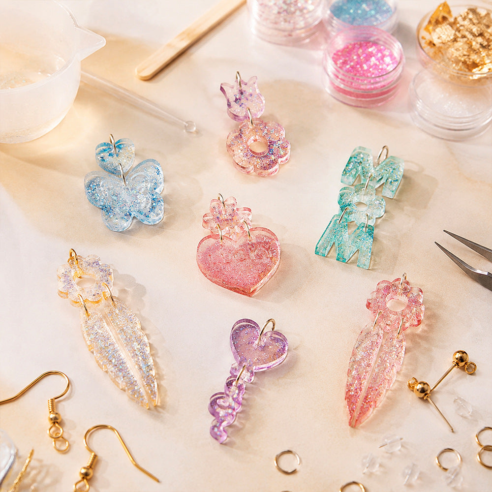 Various Style Earring Resin Mold Set
