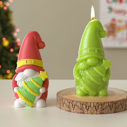 Christmas Gnome Ornament Resin Mold