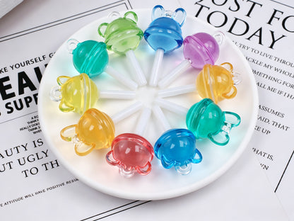 Cute Animal Lollipop Pendant Resin Mold