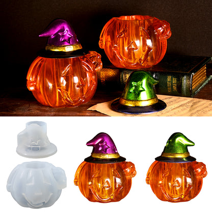 Pumpkin Storage Jar Resin Mold