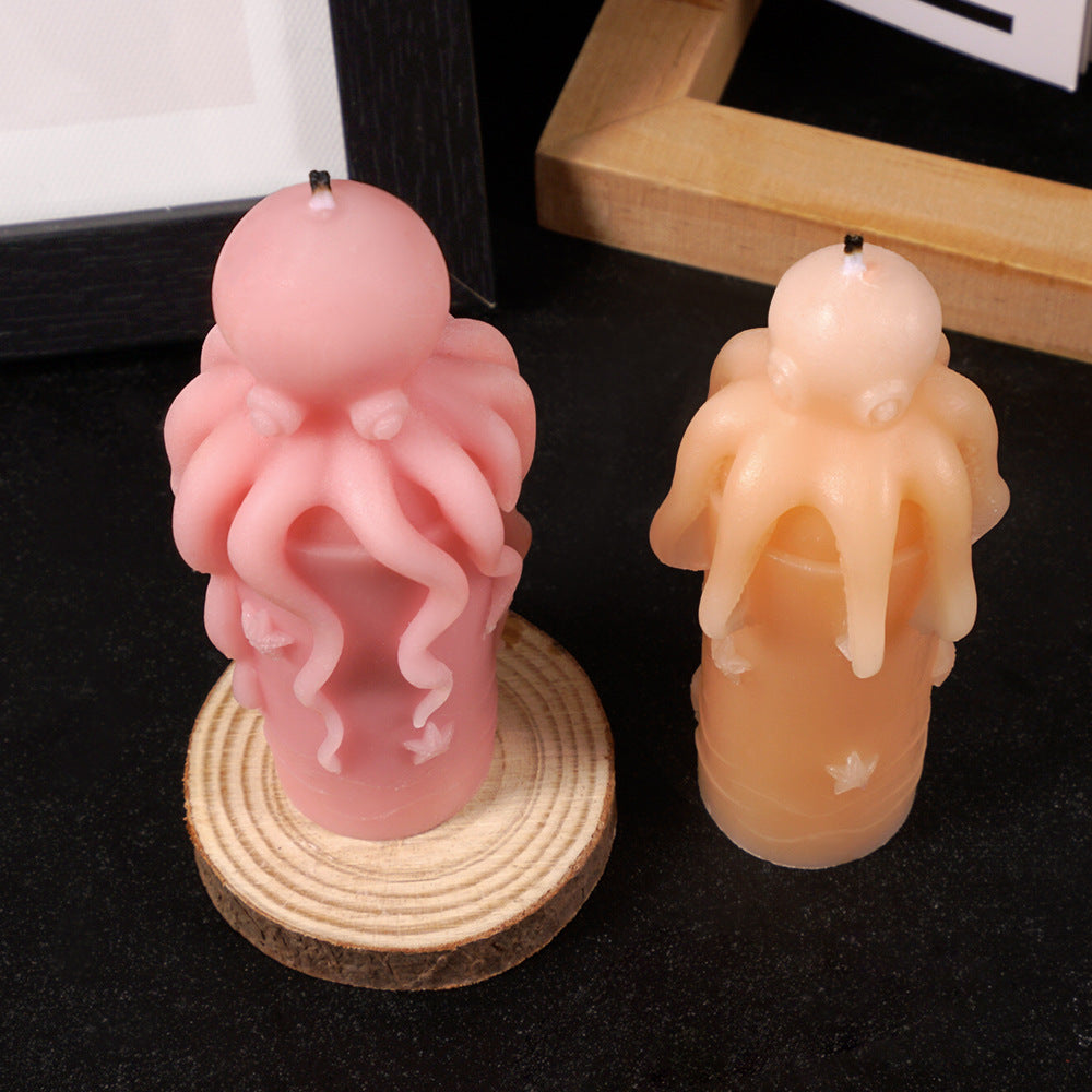 Octopus Cylinder Resin Mold