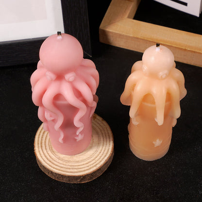 Octopus Cylinder Resin Mold