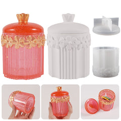 Resin Mold with Patterned Storage Jars