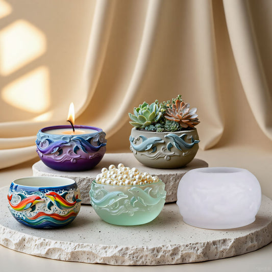 Dolphin Storage Resin Mold