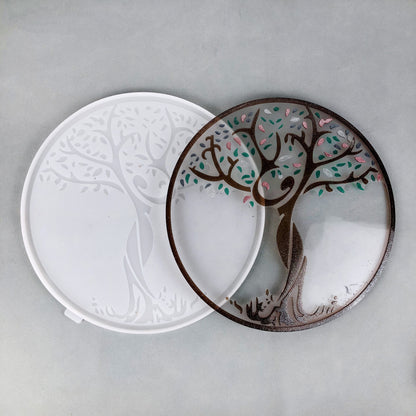Tree of Life Woman Hanging Ornament Resin Molds