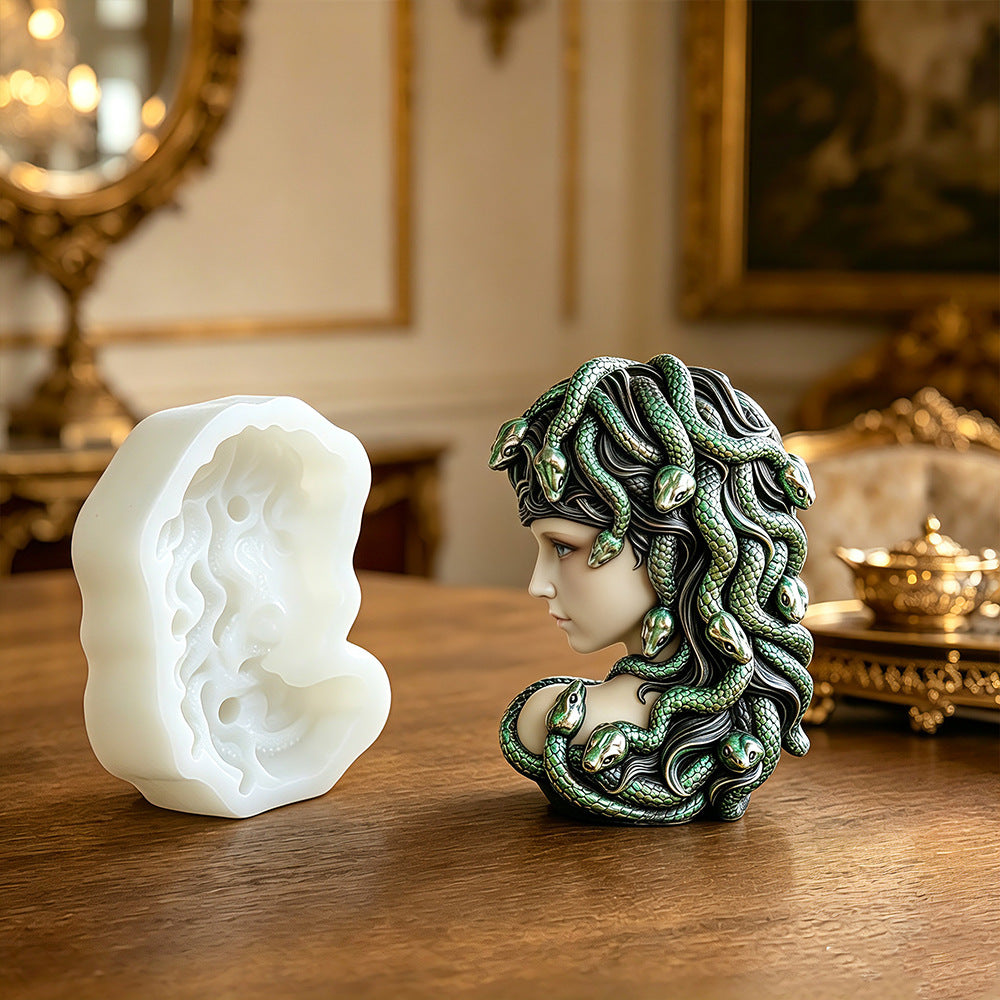 Medusa Figurine Resin Mold