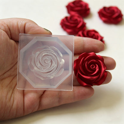 Rose Flower Decorative Resin Mold for UV Resin