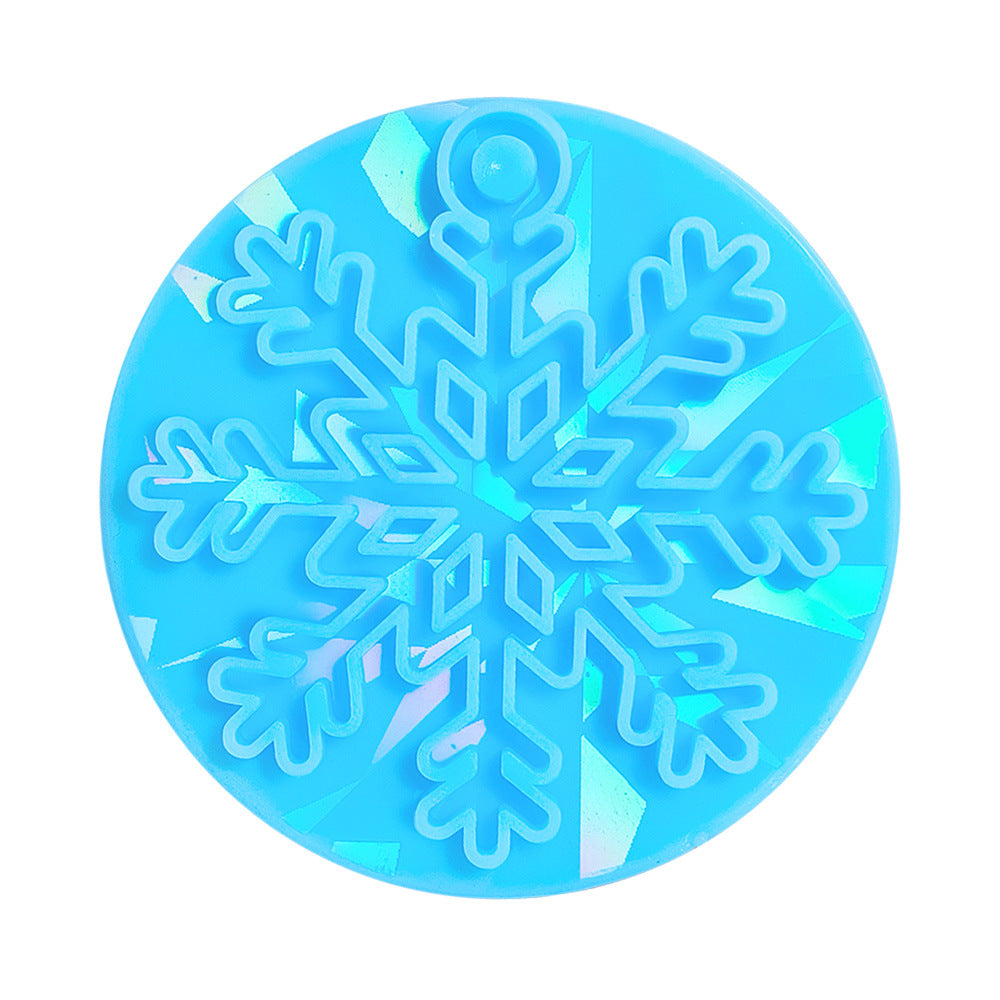 Laser Snowflake Pendant Decoration Resin Mold