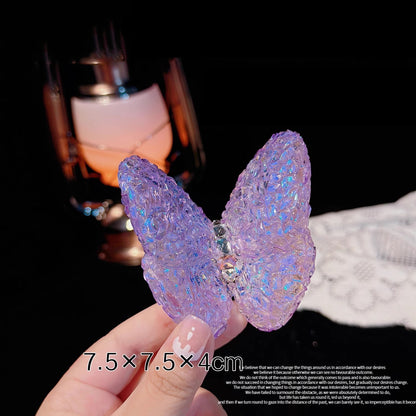 Handmade Diamond Butterfly Decoration Resin Molds