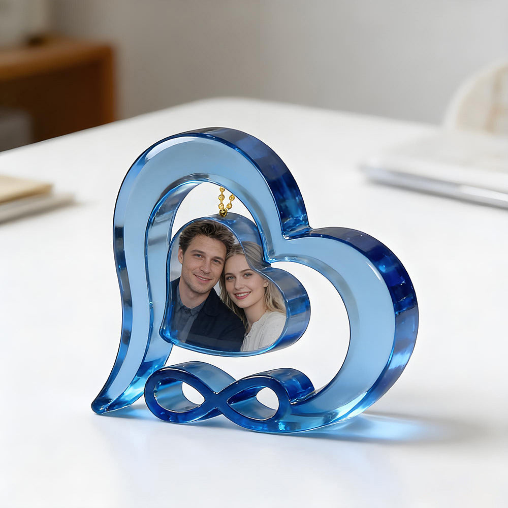 Heart-Shaped Photo Frame Resin Mold