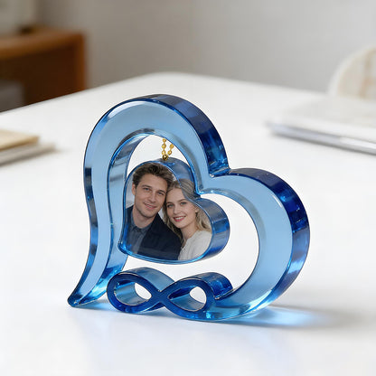Heart-Shaped Photo Frame Resin Mold