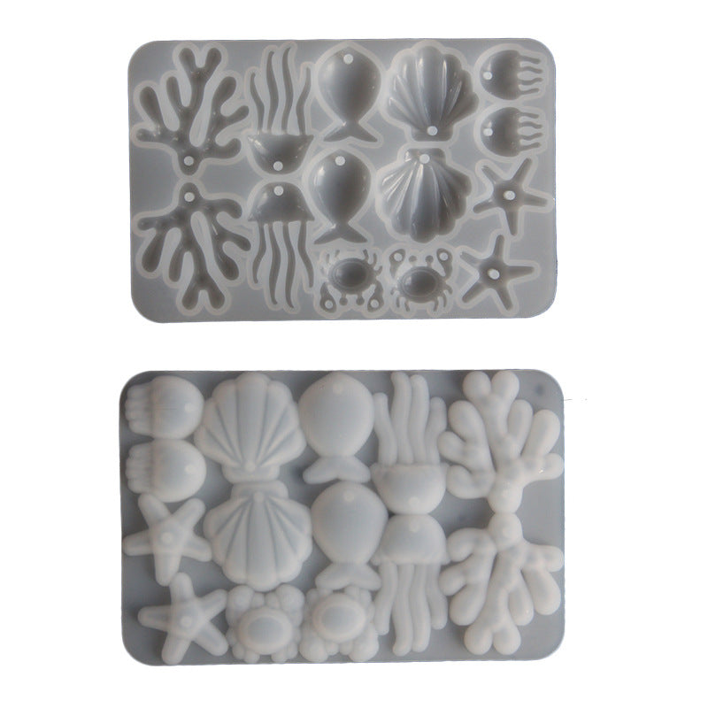 Adorable Marine Creature Earring Resin Molds