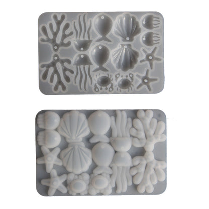 Adorable Marine Creature Earring Resin Molds