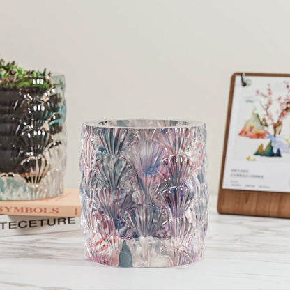 Shell-Covered Storage Jar Resin Mold