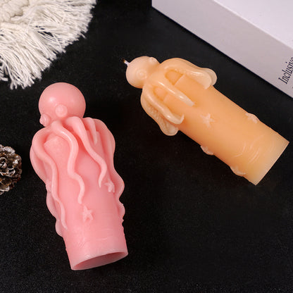 Octopus Cylinder Resin Mold
