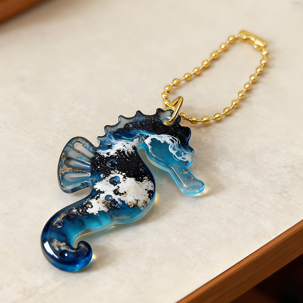 3pcs Marine Creature Pendant Resin Mold