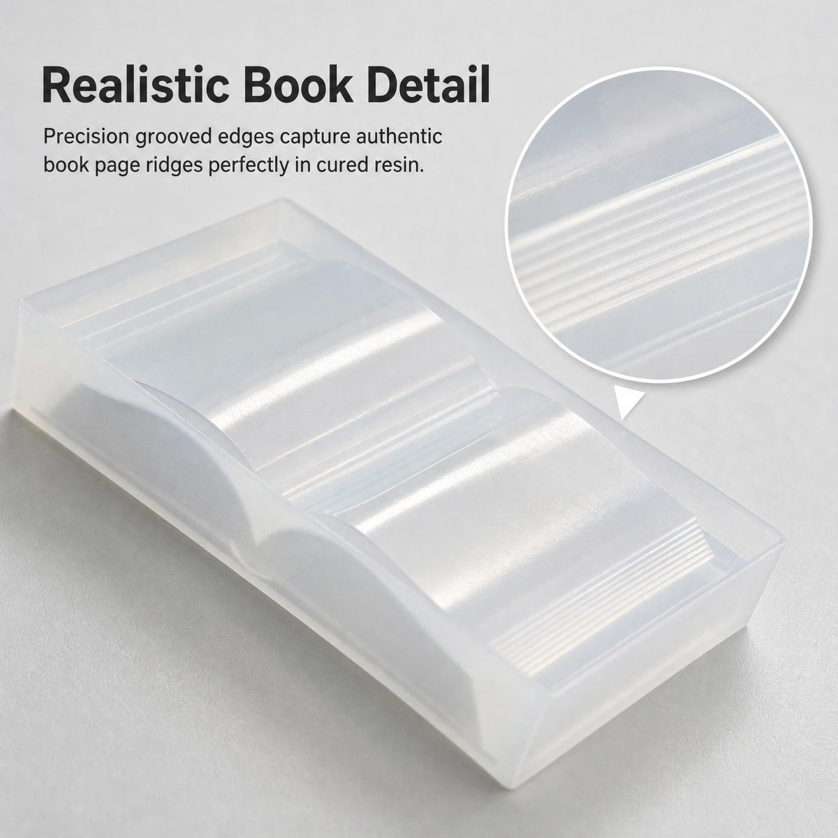 3D Pop-Up Book Figurine Resin Mold
