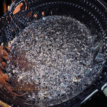 Handmade Crystal Cluster Bow Storage Resin Mold