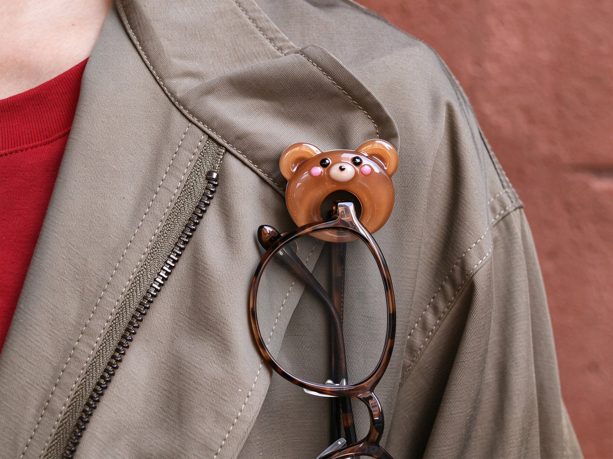 Cute Animal Brooch Resin Mold for Glasses Holders