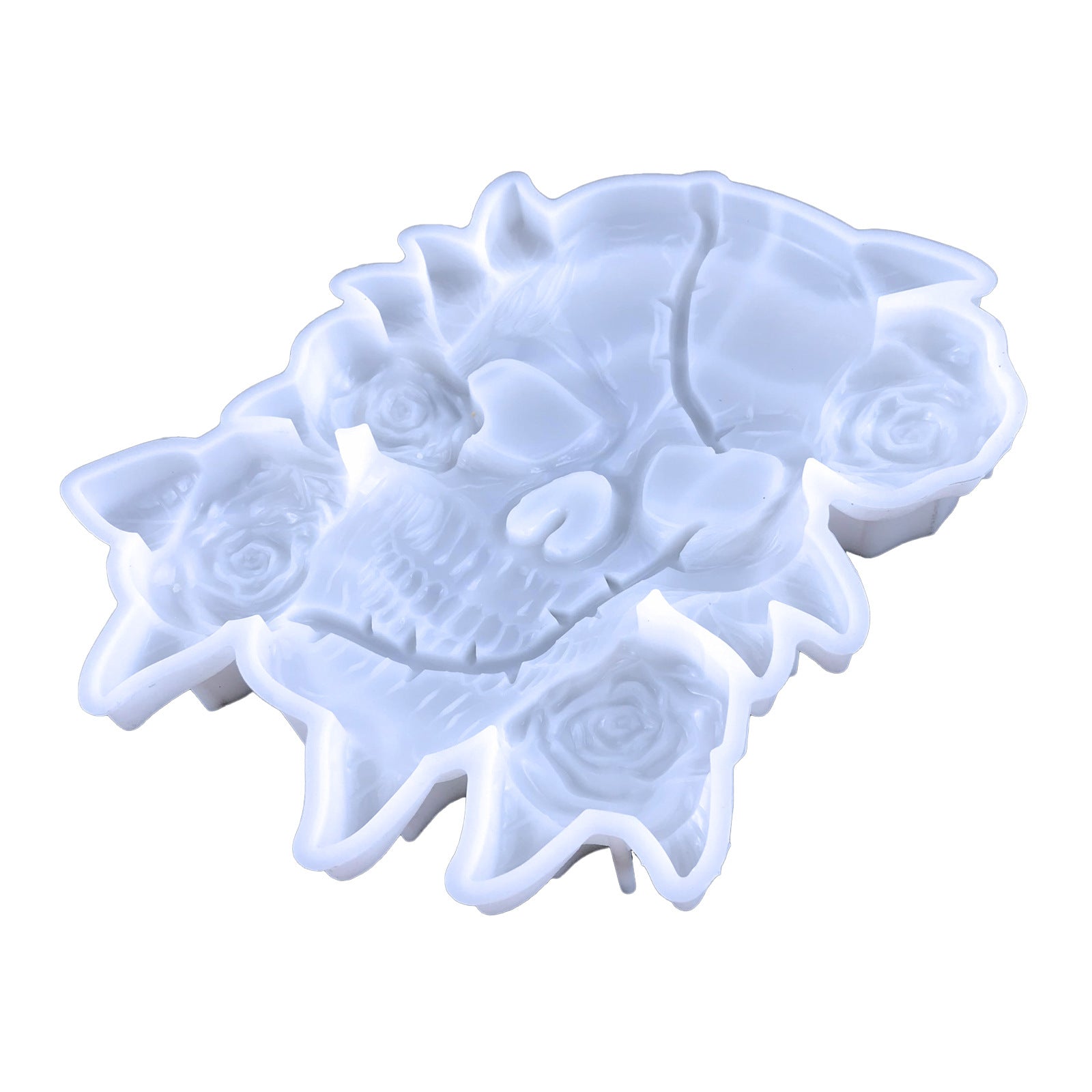 Rose Skull Decoration Resin Mold