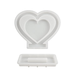Double Love Photo Frame Ornament Resin Mold